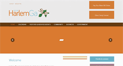Desktop Screenshot of harlemga.org