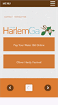 Mobile Screenshot of harlemga.org